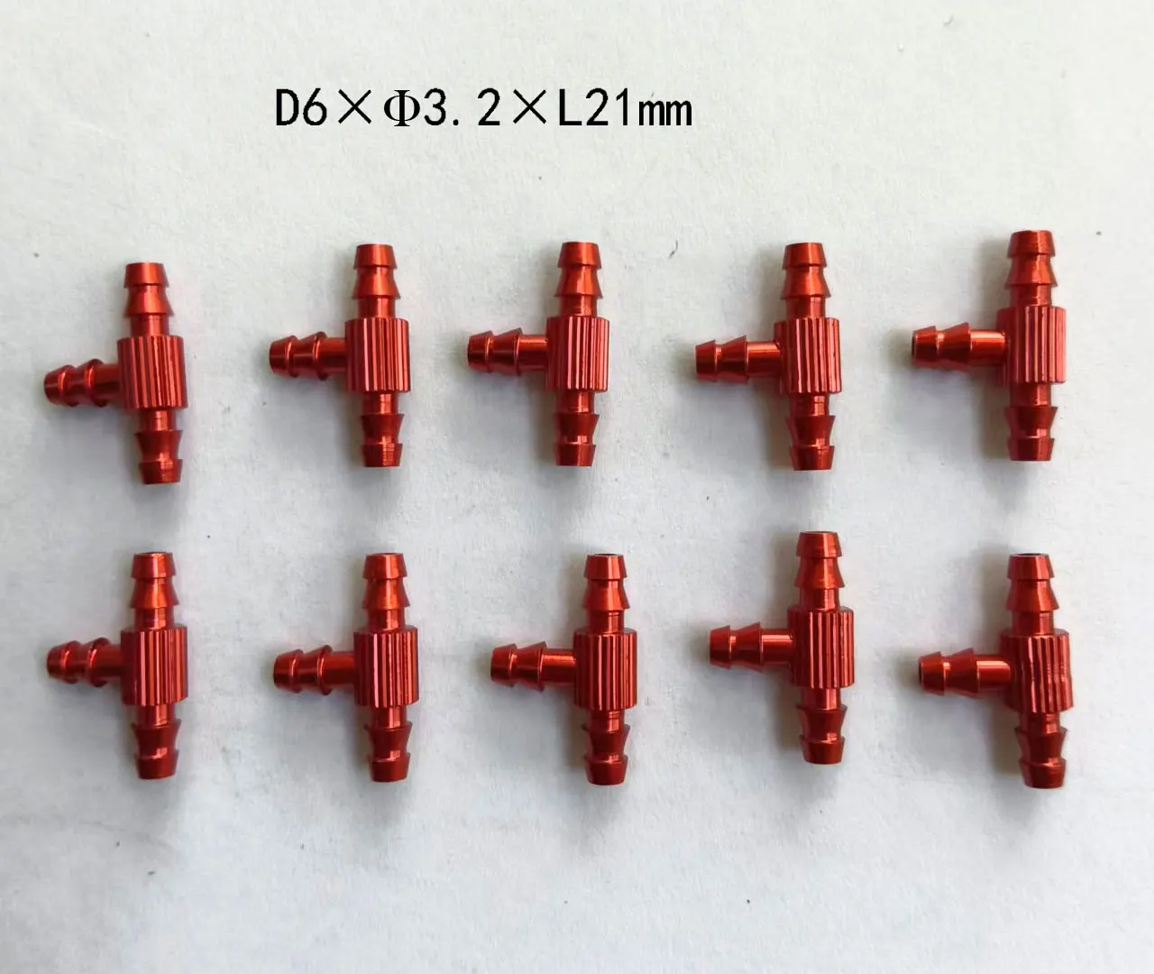 

Model aircraft par rc parts Alu Fuel Pipe T-joints 1PCS