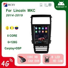 

Tesla style Vertical screen Android For Lincoln MKC 9.7 inch Car Multimedia Player GPS Navigation Radio Head Unit Auto Stereo