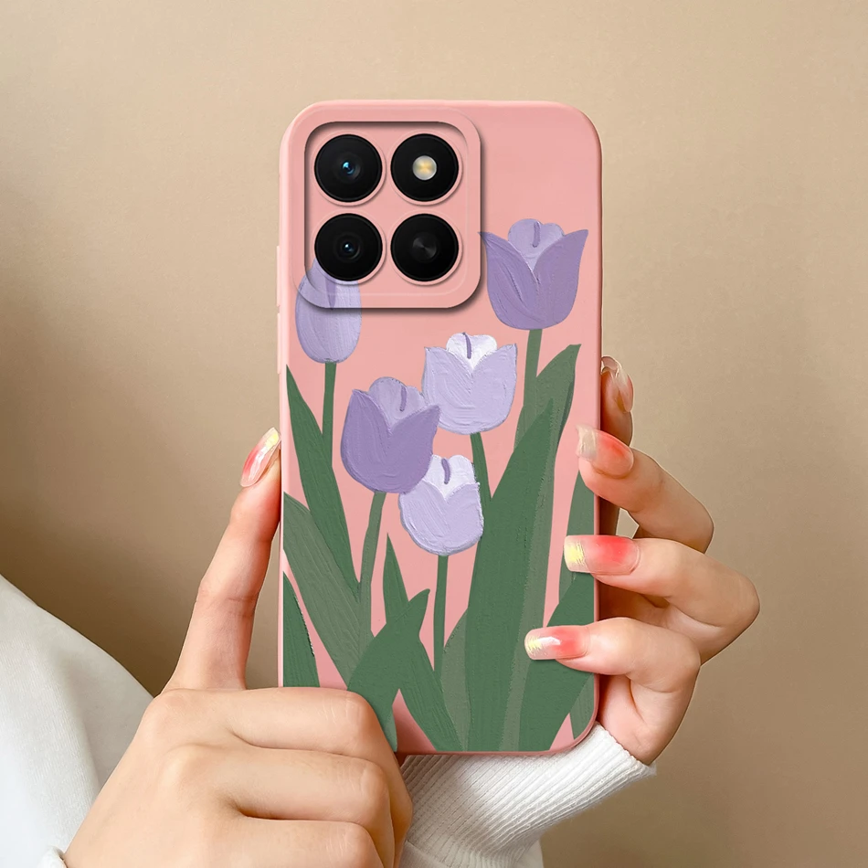 Sleek Liquid Silicone Protective Phone Case with Camera Guard and Drop Protection