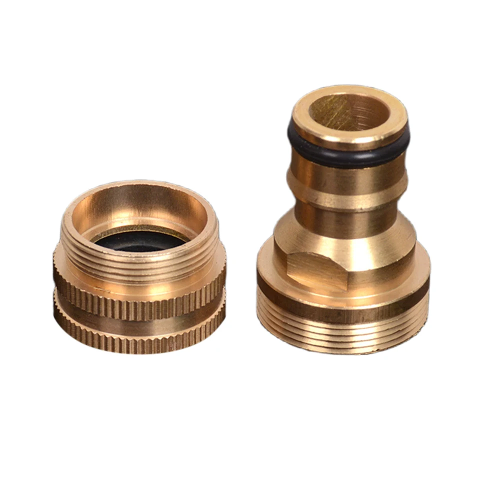 Brass Garden Hose Adapter Quick Connector Kit
