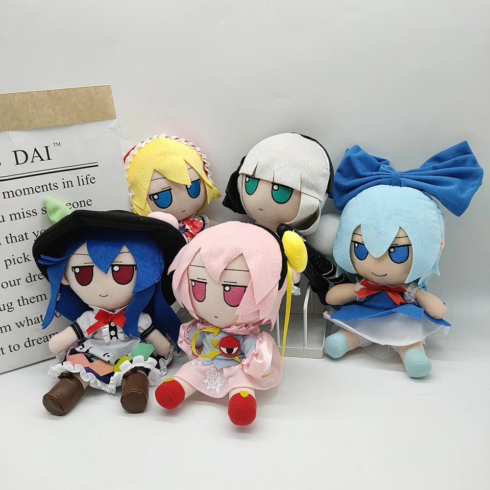 Cartoon TouHou Plush Toys Kawaii Plush Dolls Cosplay Project Marisa Komeiji Soft Stuffed Toys Pillow Christmas Gifts