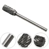 1pc 3x6mm Tungsten Carbide Burrs Rotary Drills Die Grinder Carving Bits Double Cut Tungsten Steel Grinding Head Hard Alloy Files 6