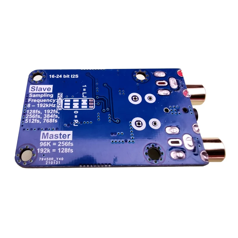 modo mestre escravo, placa de desenvolvimento, 24Bit, 192K, 96K, 48K