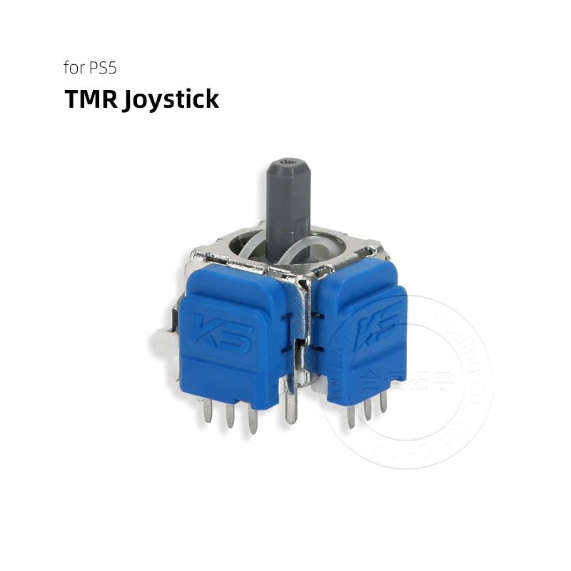 Joystick replacement silicone analog stick caps arcade joystick game joystick joystick module gaming controller analog joystick caps 2pcs TMR electromagnetic induction joystick left right 3D thumb stick for PS5 PS4 XBOX ONE Series X/S Elite controller