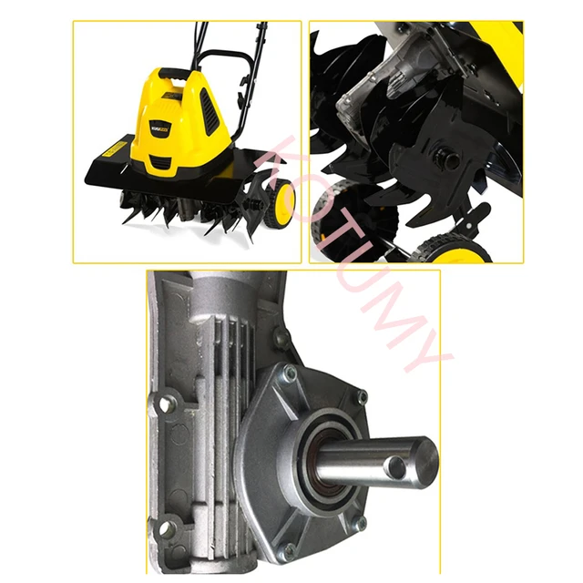 Elektromos Scarifier Talaj Tiller Nagyteljesítményű Eke Géptermelő Kerti Talajművelés És Lazító - Image 4