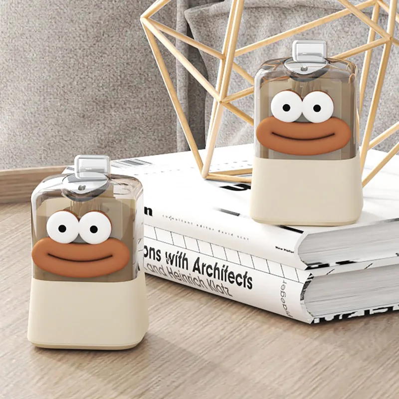 Description Picture 3 of itemFunny Toothpick Storage Box Automatic Pop-up Toothpicks Holder Home Dining Room Push-type Tooth Pick Desktop Organizer