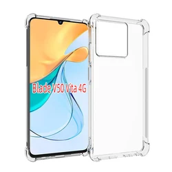 Clear Airbag Shockproof Silicone Back Cover Case with TPU Bumper for Silicon (Airbag Clear Case)