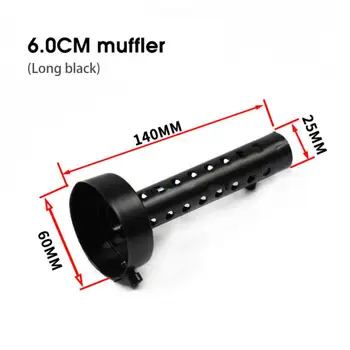 อุปกรณ์เก็บเสียงรถจักรยานยนต์35มม. 42มม. 45มม. 48มม. 60มม. dB ท่อไอเสียนักฆ่า 14