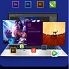 AKPAD AMD Laptop MAX Ram 36GB Rom 2TB SSD Metal ноутбуки Bluetooth AMD Ryzen 7 2700U Windows10 11 Pro Portable Gaming IPS Laptop 3
