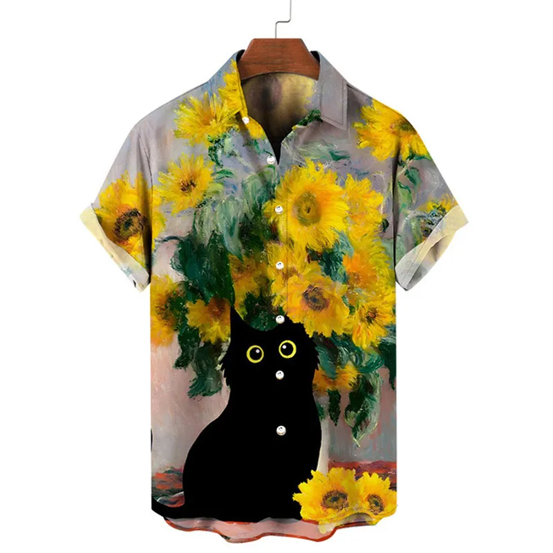 Van Gogh 3D Print Shirt 5