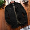 Men Casual Cargo jackets men WorkJacket Windbreaker Jacket Coat Men Spring Autumn New Hot Outwear Slim Retro Jacket Mens