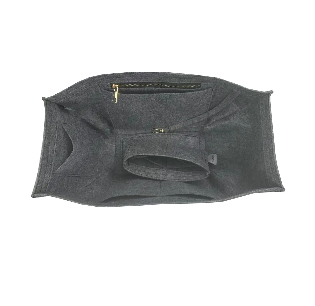 For Cyme And Cyme Mini tote insert Storage Pouch Cyme Bag Organizer Insert Organization Keep Shaper,Premium Felt (Handmade) 3
