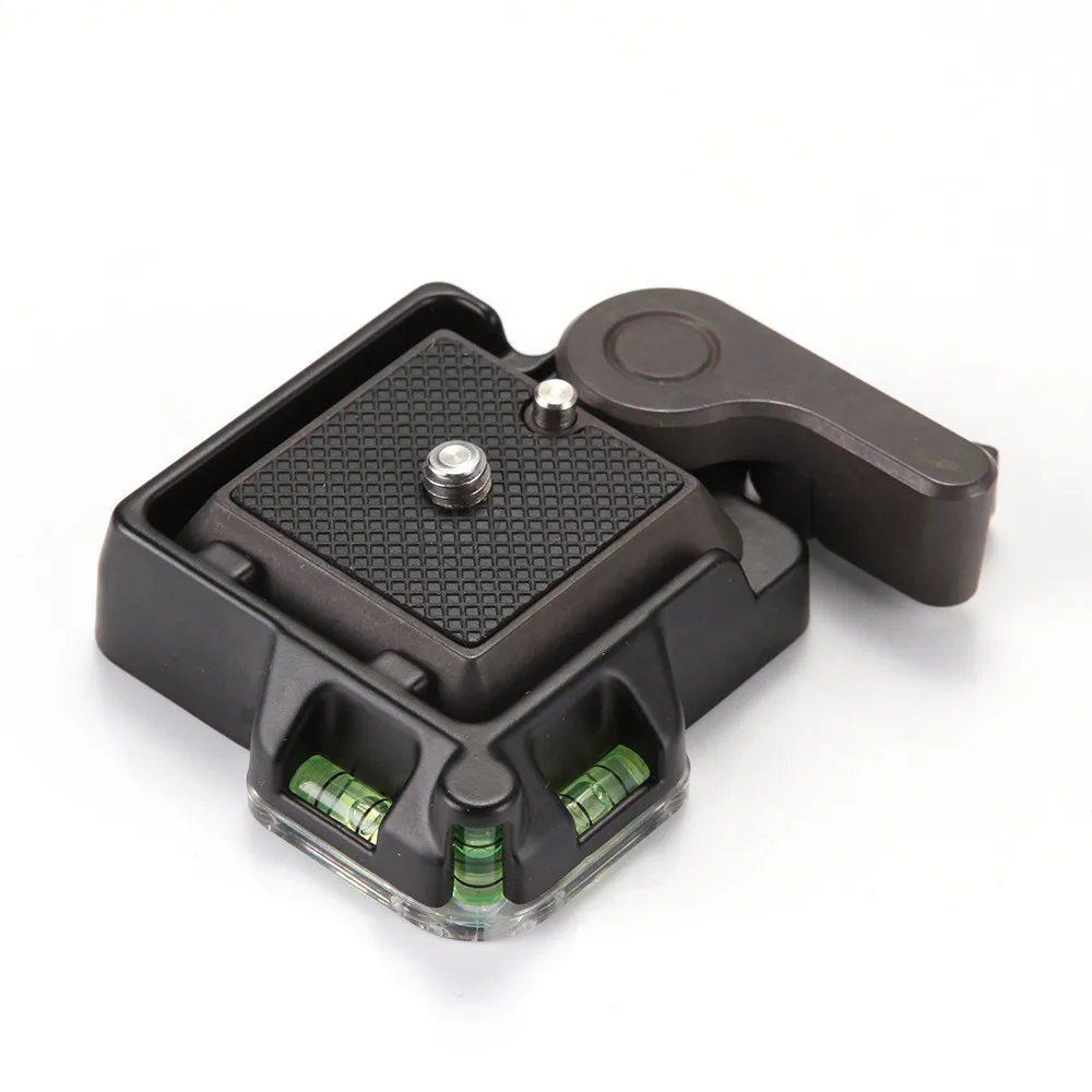 Fotga qr Liberação Rápida Braçadeira Placa Adaptador com Parafuso de Montagem para Monopé Tripé Bola Cabeça Arca Benro Compatível Fotografia