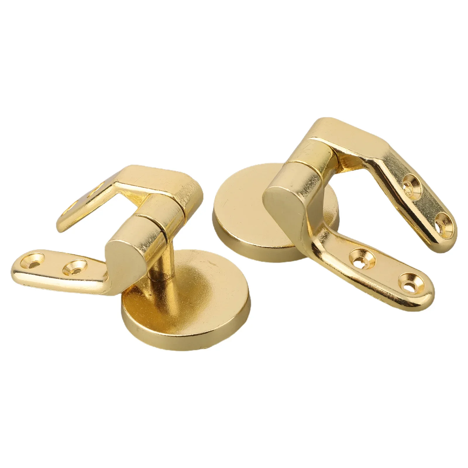 Toilet Seat Hinges Spare Replacement Fittings Bathroom Fixture Zinc Alloy Hinges 1pc
