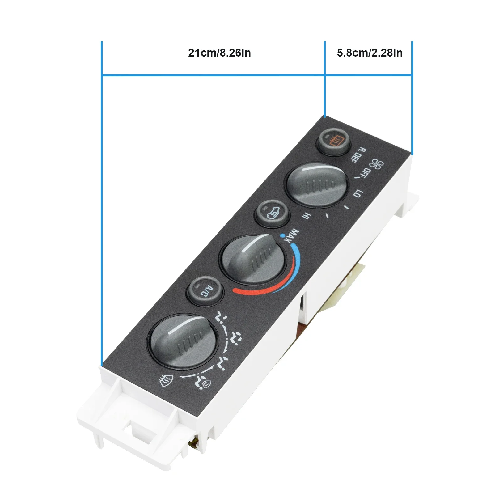 وحدة التحكم في المكيف شيفروليه تشيفي تاهو سوبربان جي إم سي يوكون 1996-2000 599-006 9378805 16231165