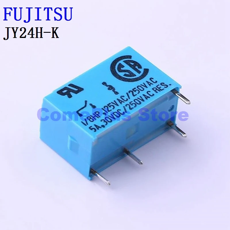 5PCS JY24H-K  JY 12H 5H FUJITSU Power Relays