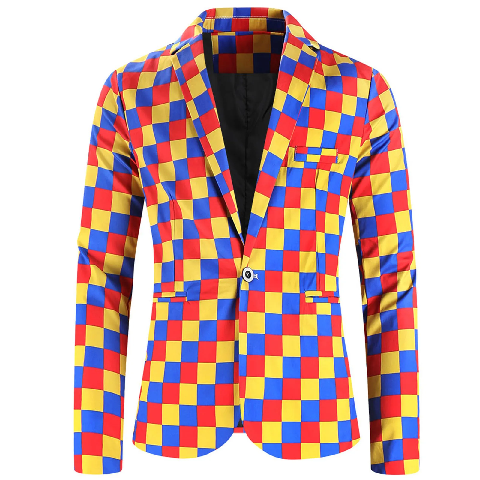 Men's Long Sleeve Lapel Blazer Jacket for Business Casual Fall Fashion 5 Sb09d17dbd6bf484cabe89d968fcbeff3c Men's Long Sleeve Lapel Blazer Jacket for Business Casual Fall Fashion