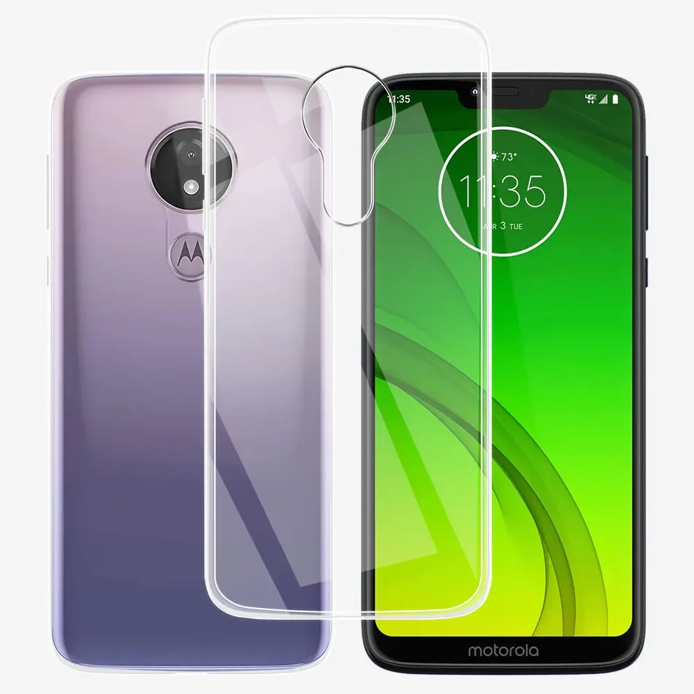 Clear Soft Silicone TPU Phone Case Cover - Enhanced Protection