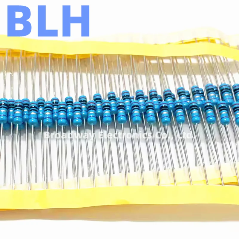 100PCS 1/2W 1% Metal Film Resistor 0.5W 240K-1.2M ohm metal film resistor,metal film resistors