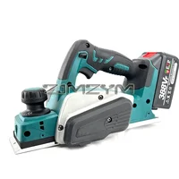 Handheld Rechargeable Cordless Electric Planer With Wrench Battery Wood Cutting Tool For Harware Professional Tool 1