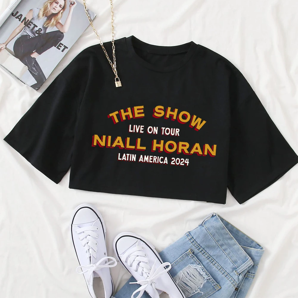 Niall Horan The Show Live On Tour 2024 Merch Shirt Girls O-Neck