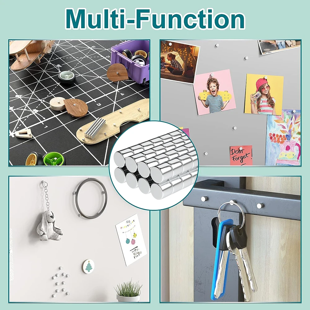 3x3mm Mini Fridge Magnets – 40/200pcs 5