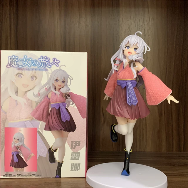 Compre Bruxa Errante: A jornada de Elaina PVC Anime bonecos de ação modelo  brinquedo