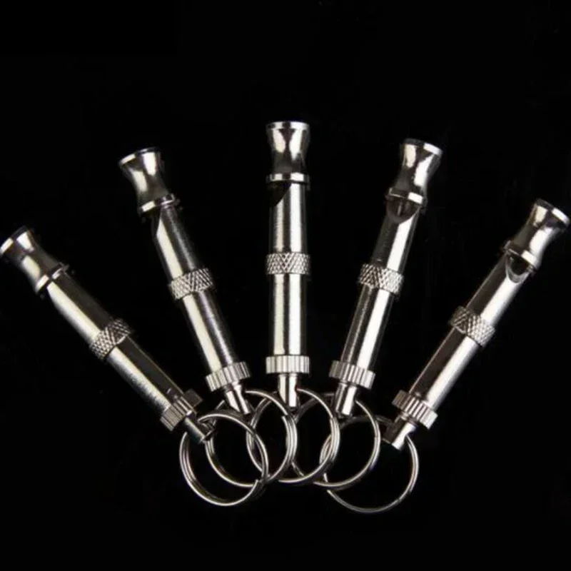Dog Whistle Stop Barking Bark Control Dogs Training Deterrent Whistle Puppy Adjustable Sound Waves Training Whistles Pet