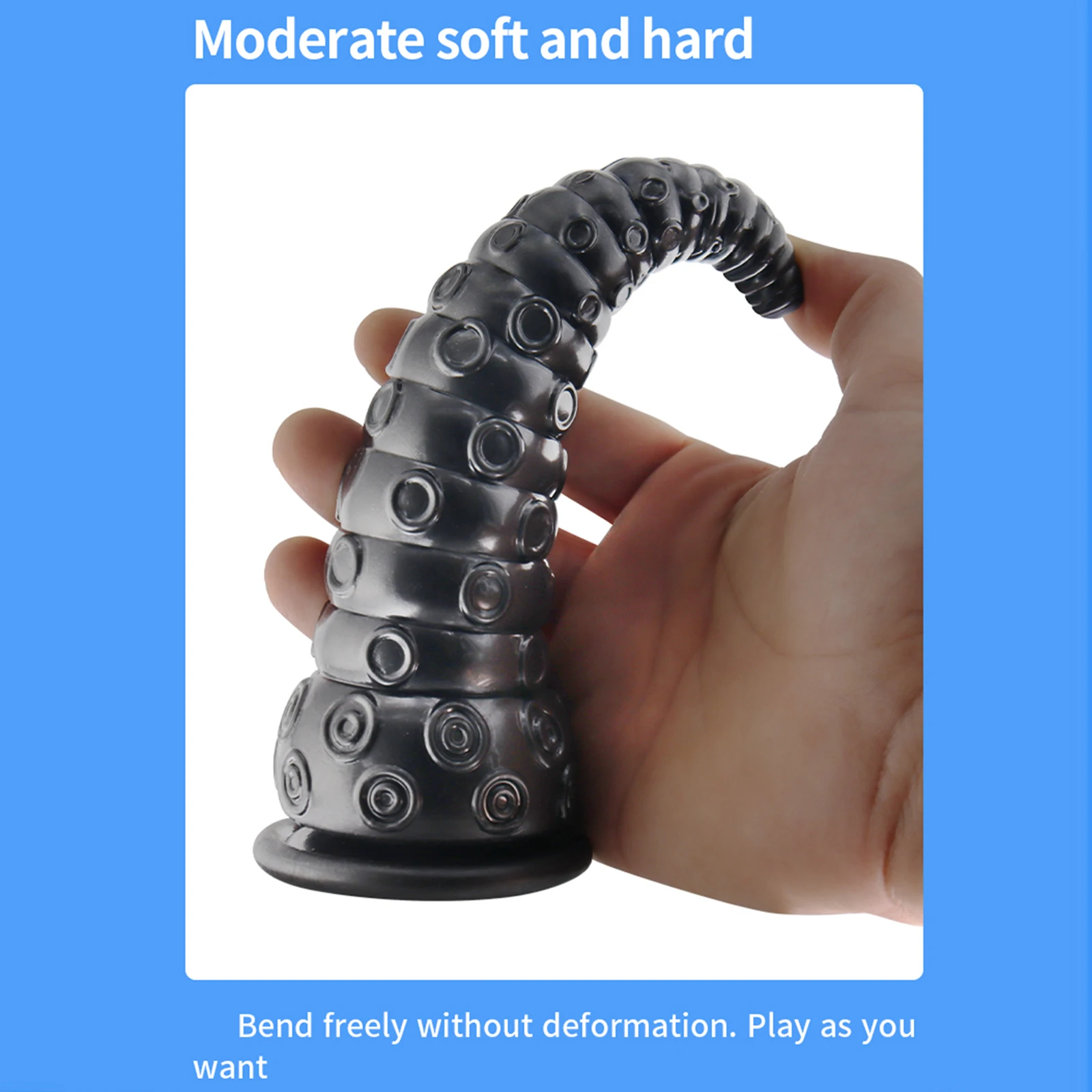 Godemiché tentacule poulpe en Silicone pour femmes, jouet sexuel Anal doux pour Couples_voghion.com