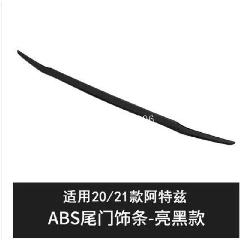 High-quality ABS Chrome Trunk Decorative strip Tailgate trim Anti-scratch decoration For Mazda 6 ATENZA 2014-2020 Car styling