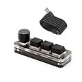 3 Key Knob Black