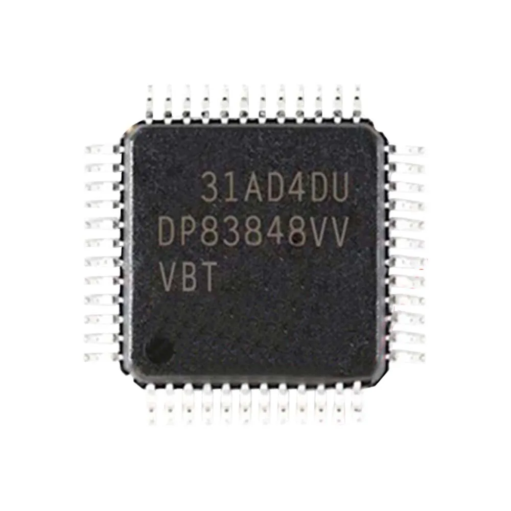 

10PCS DP83848IVV QFP48 DP83848 QFP DP83848VV new and original free shipping