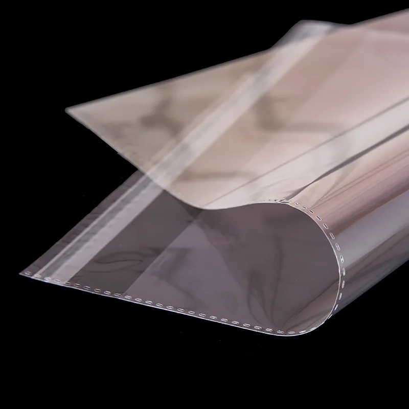 20pcs Width 38-40cm StoBag Transparent Self Adhesive Plastic OPP Resealable Poly Cellophane Clothing Bags Clear Packing Gift Bag 2
