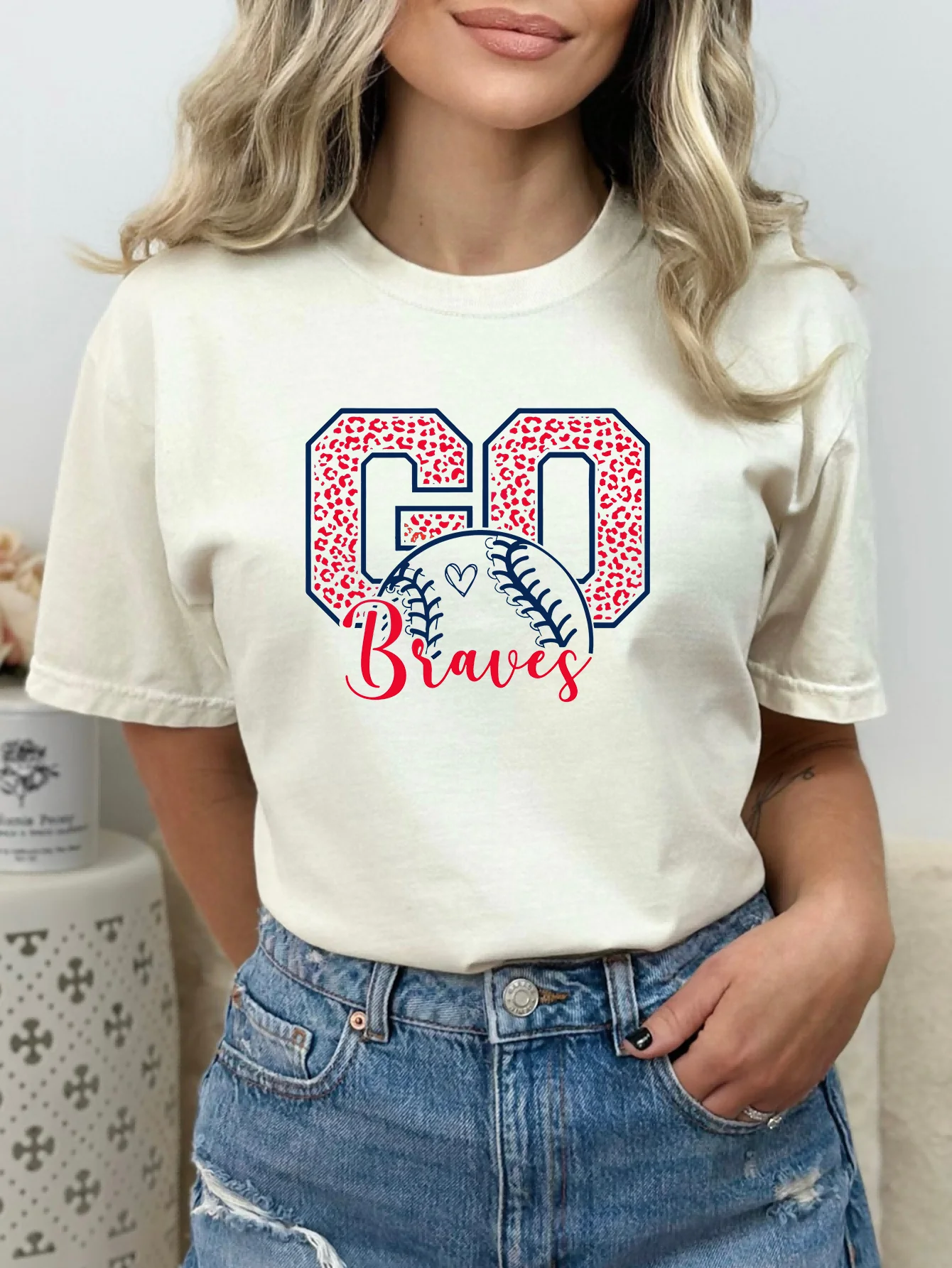 

Colorful Letter Print Crew Neck T-shirt, Casual Short Sleeve Top For Spring & Summer, Women's Clothing