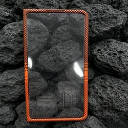 Aramid Grain Rim Shell with Integrated Screen Protector and Tough PC Front Bezel Guard for Galaxy Z Fold 8 Ultra (HD - 01)