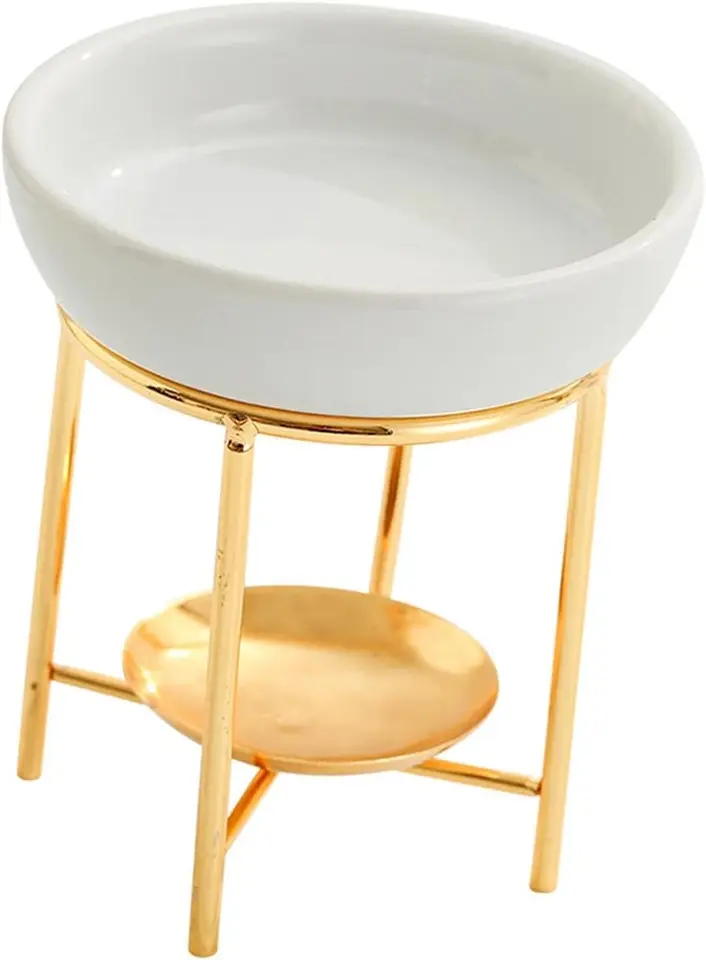 Elegant Ceramic Essential Oil Burner for Home Decor