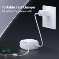 40W Fast Charging Protable 10000mAh PowerBank Gallium Nitride With 70cm Retractable Type-C Cable for iPhone 17 16 Xiaomi Huawei - Image 5