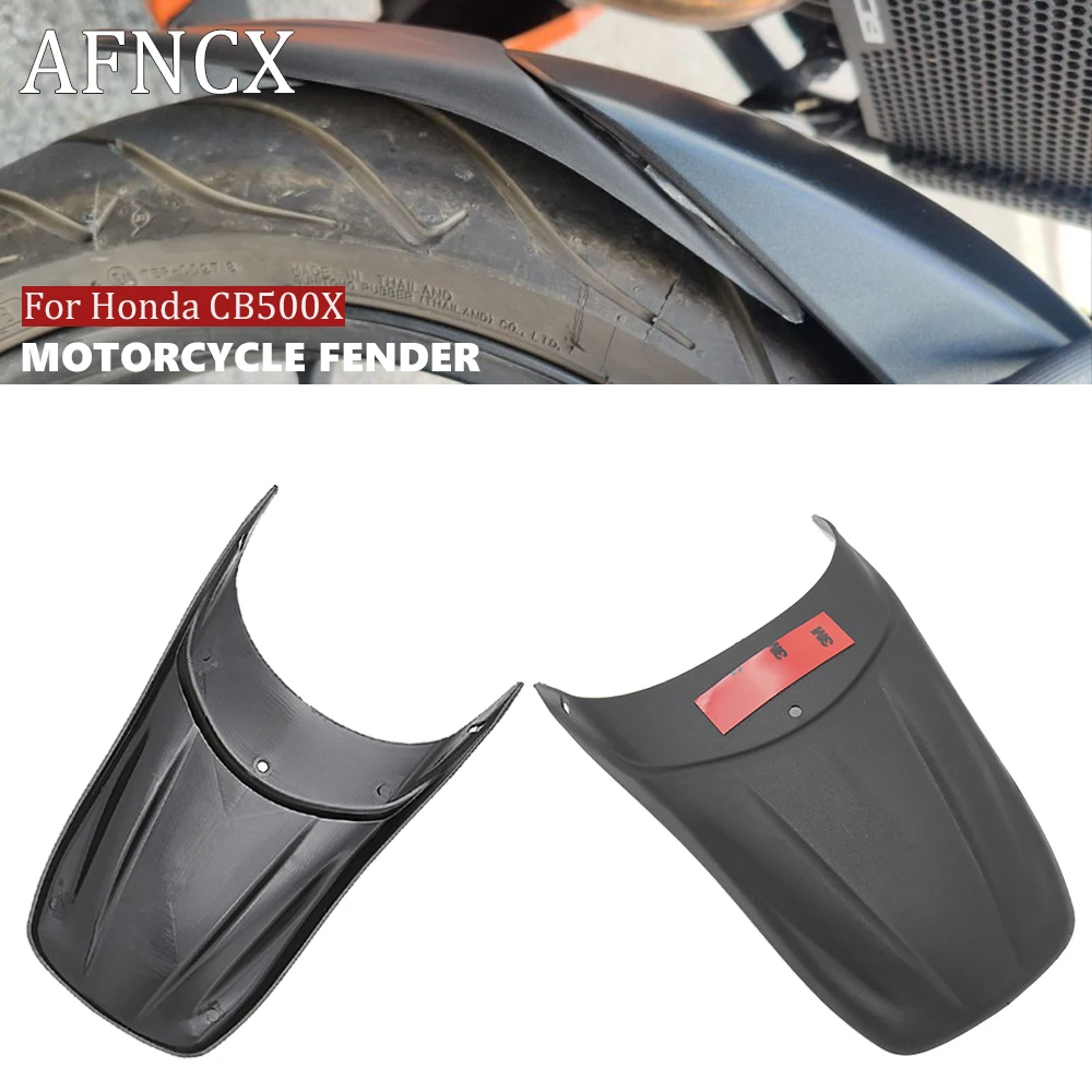 Motorcycle Mudguard Extended Black Front Wheel Mud Guard Extension For Honda CB500X CB500F 2013