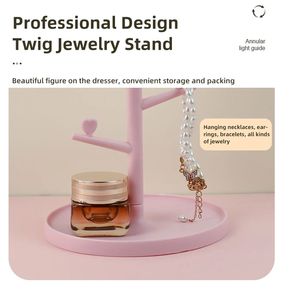 Hd Rotating Makeup Mirror Portable Desktop Cute Cat Ear Princess Mirror Student Dormitory Vanity