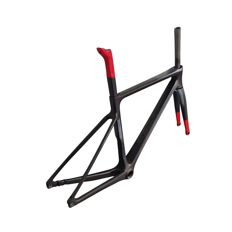Carbon road bike frame fork headset seatpost clamp, bicycle parts