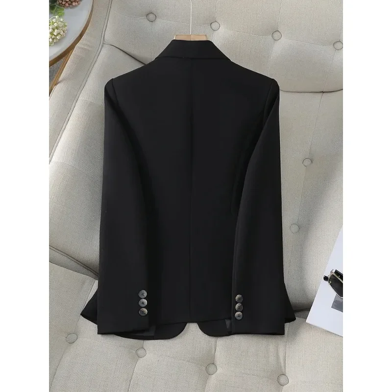 Рисунок 6 - Женский однотонный блейзер с длинным рукавом