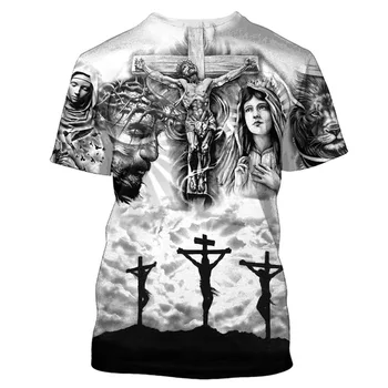 Jesus 3D Print T-Shirt 1