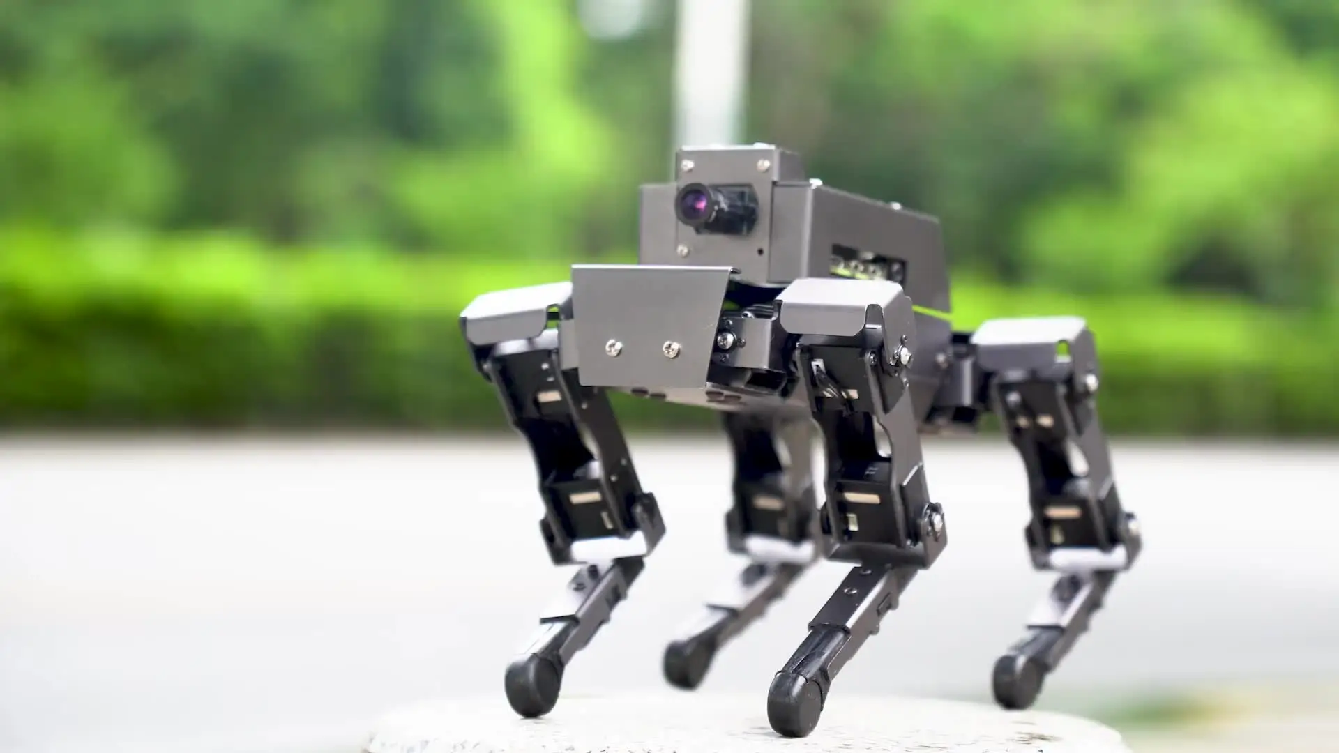 12DOF四足歩行バイオニックAI大型モデルロボット犬ROS2 Raspberry Pi 5