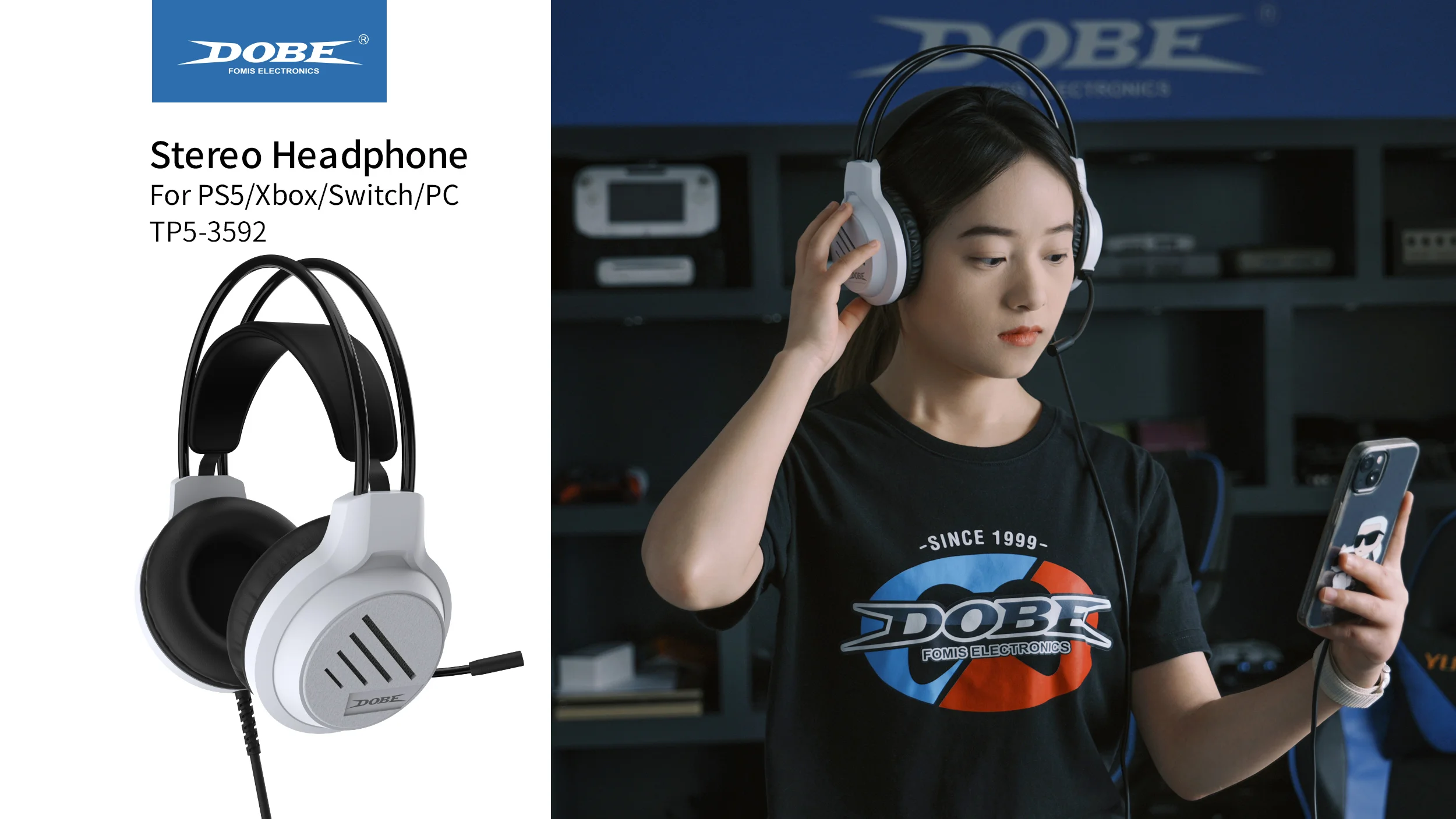 DOBE Stereo Gaming Headphone Black- TP5-3592 5 Sb09e2c0f87e1487eb1633c0f94a51dd0I |