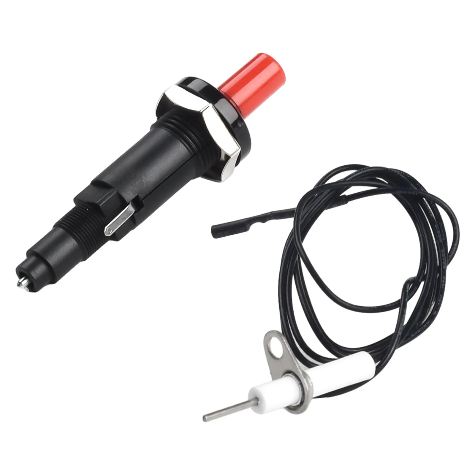 Encendedor Piezoeléctrico DEWIN 1 Salida 2 Chispas - Para Barbacoa, Estufa De Gas, Chimenea, Plástico Resistente, Cable 1000mm, Fácil Instalación