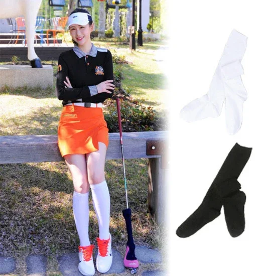 Women  golf stockings high elastic thin is prevented bask in stockings