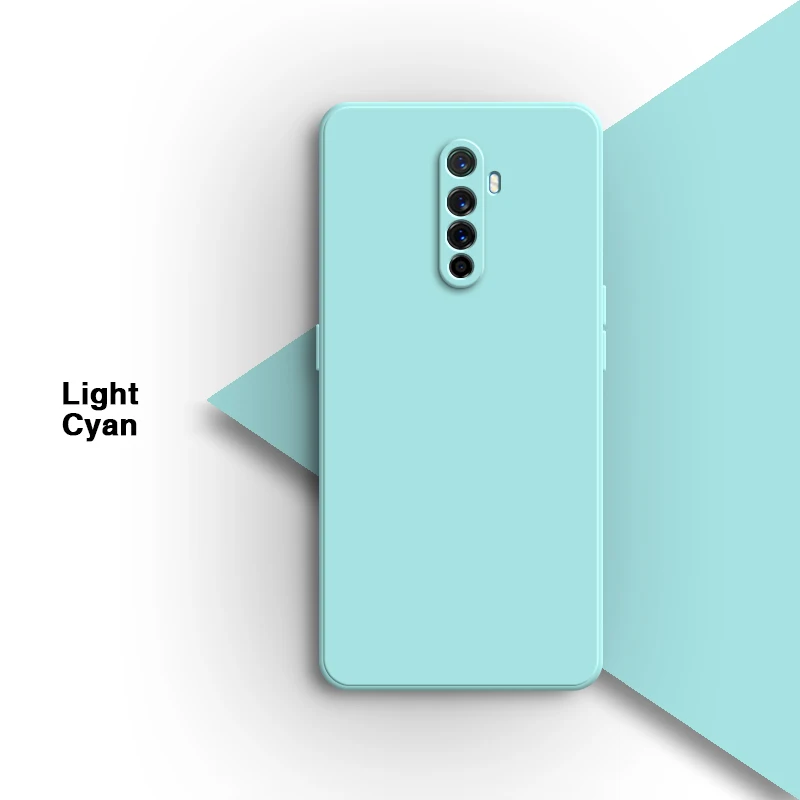 Enhanced Liquid Silicone Back Cover with Lens Protection - Soft High-Quality Phone Case Shell