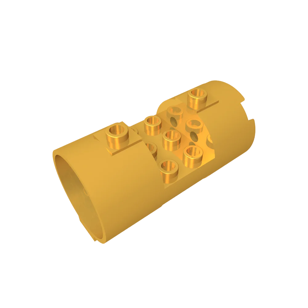 Enhanced Construction Cylinder Block for Creative Building Projects