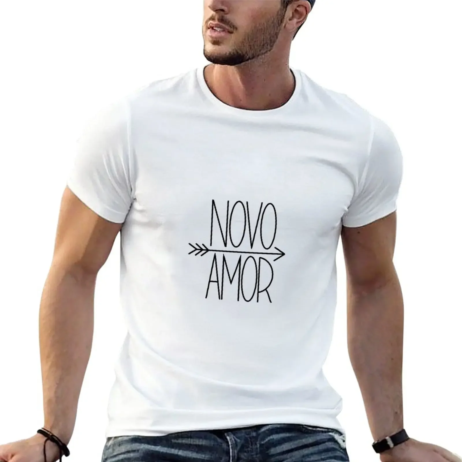 

Novo Amor T-Shirt kawaii clothes plus size tops mens cotton t shirts