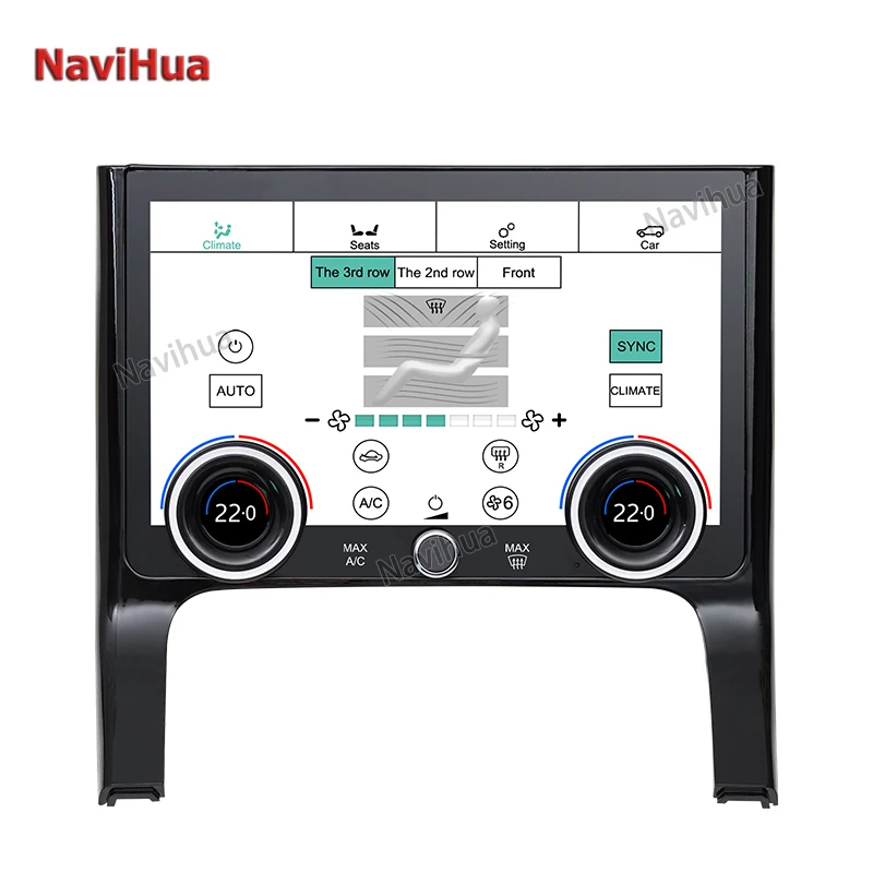 

NaviHua Car Climate Control HD LCD Digital Touch Screen Air Conditioner Panel For Land Rover Range Rover Evoque 2020 2022